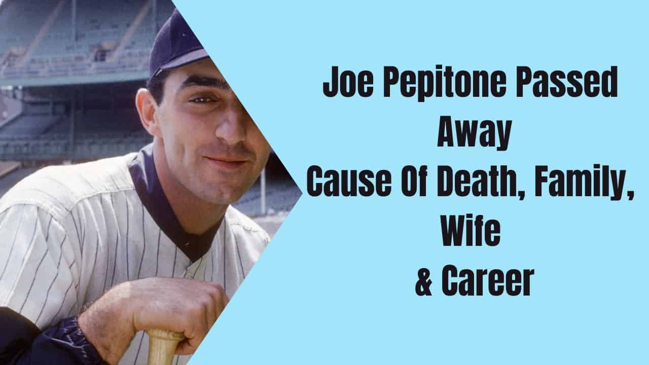 Joe Pepitone Passed Away - Cause Of Death, Family, Wife & Career